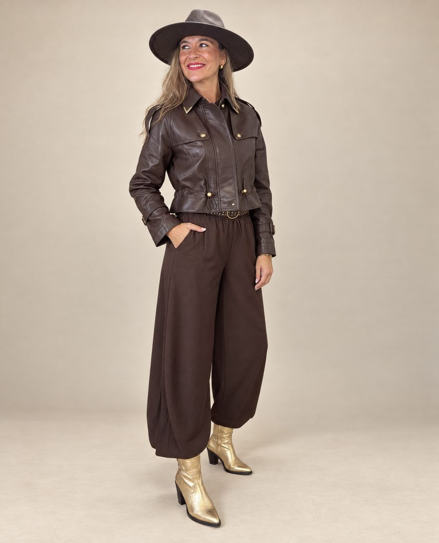 Chaqueta Selene Marron