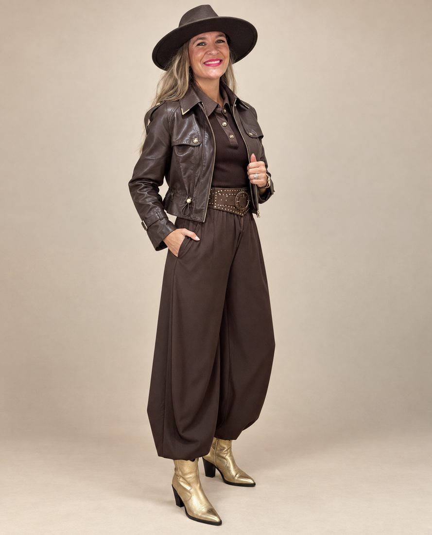 Chaqueta Selene Marron