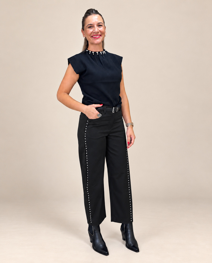 Pantalones Dalia Negro