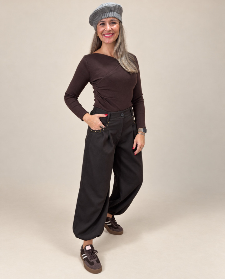 Pantalon Elora Chocolate