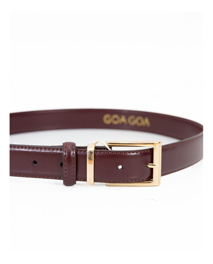 Cinturon Granate Gold GoaGoa
