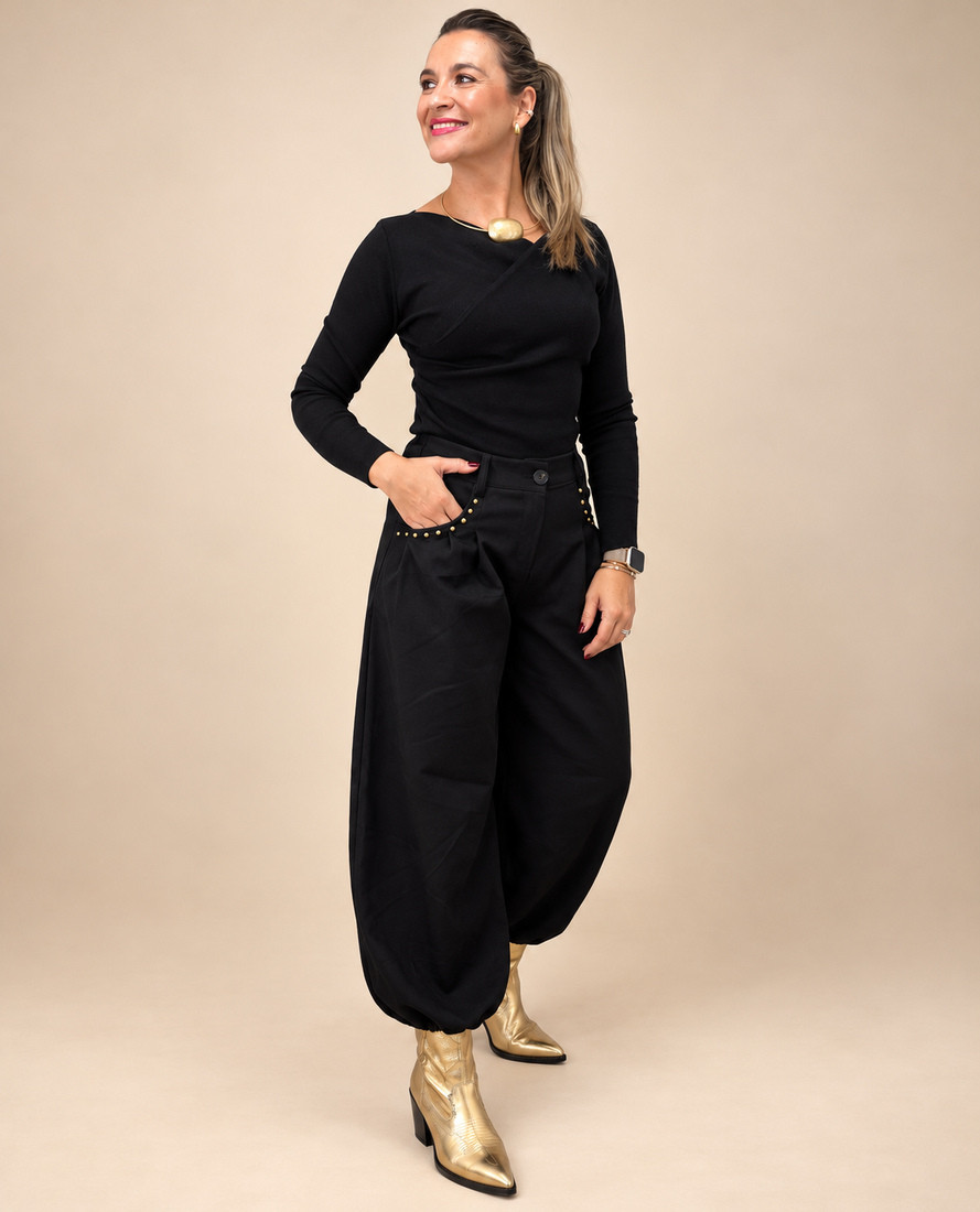 Pantalon Elora Negro