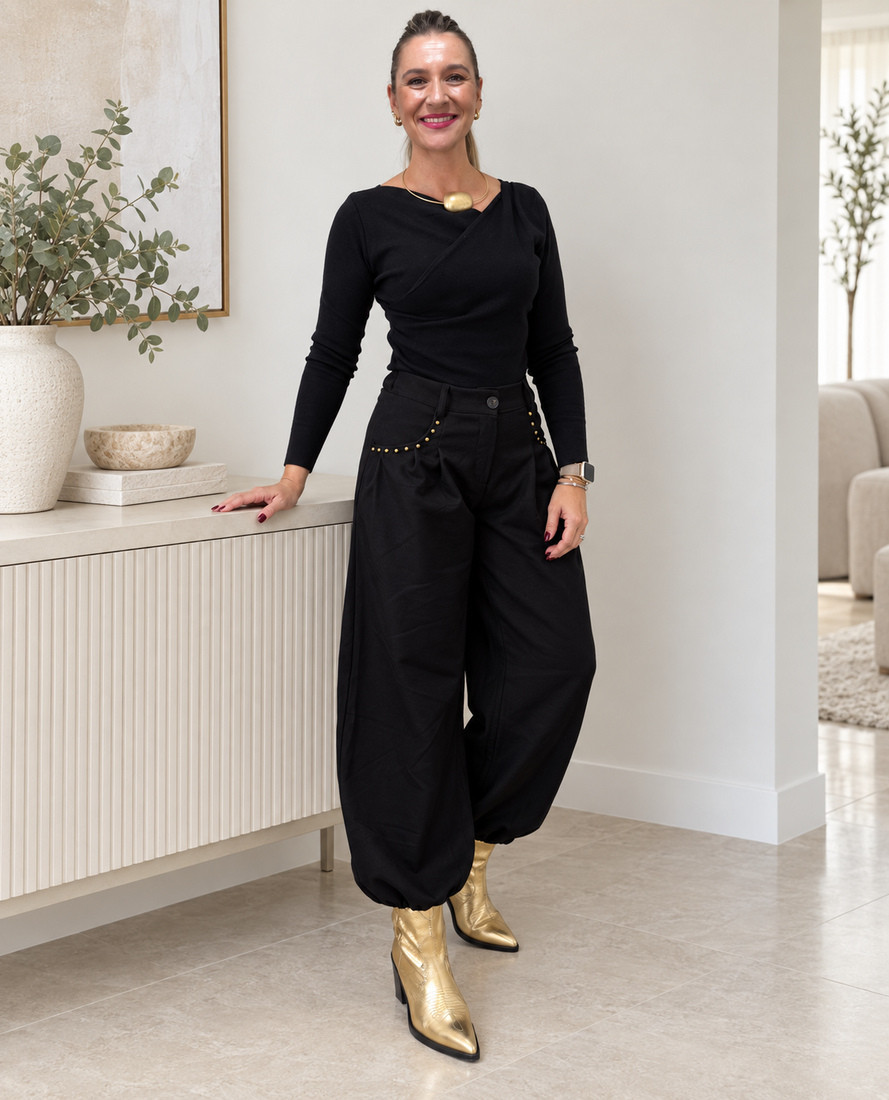 Pantalon Elora Negro