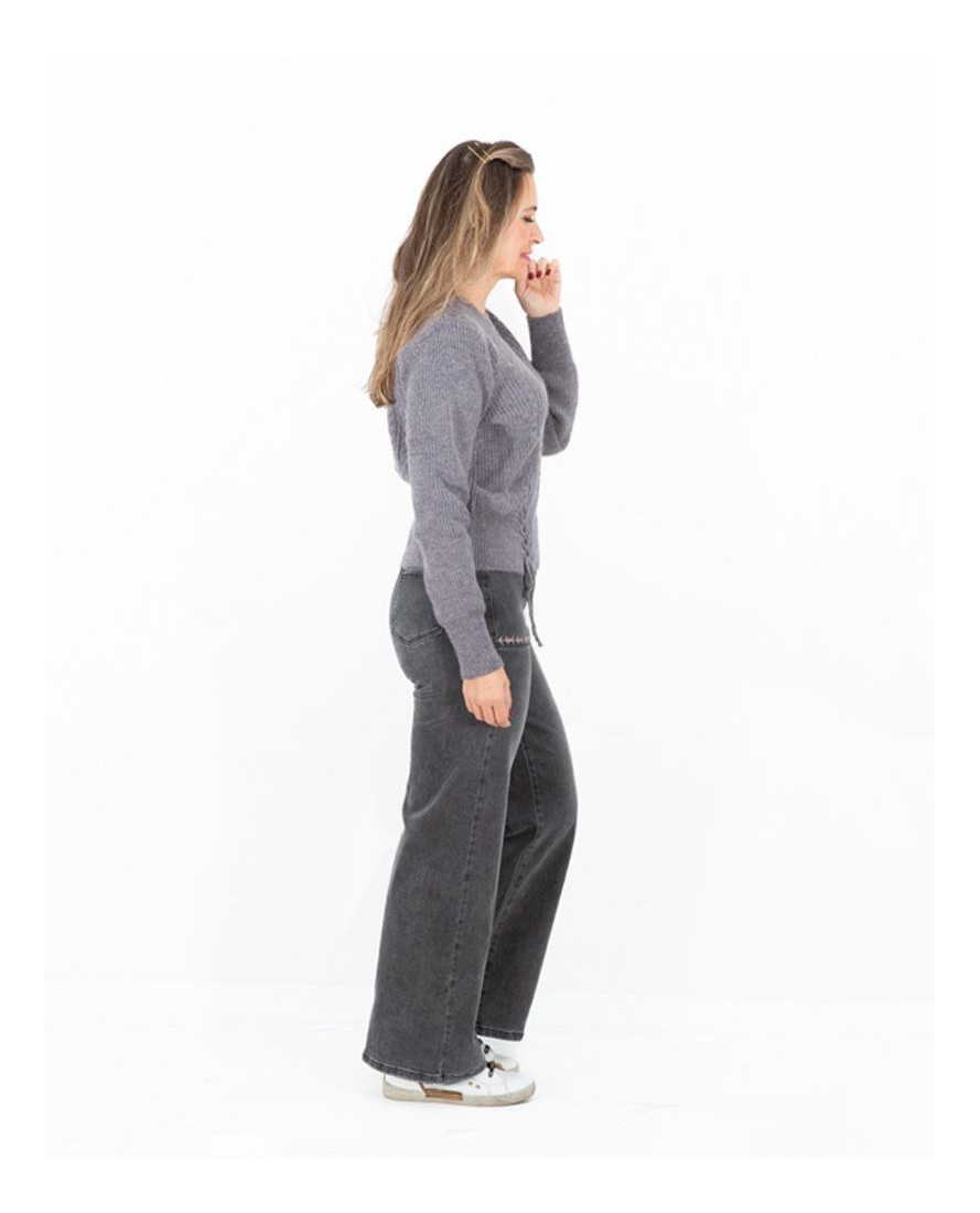 Jersey Trenzas Gris