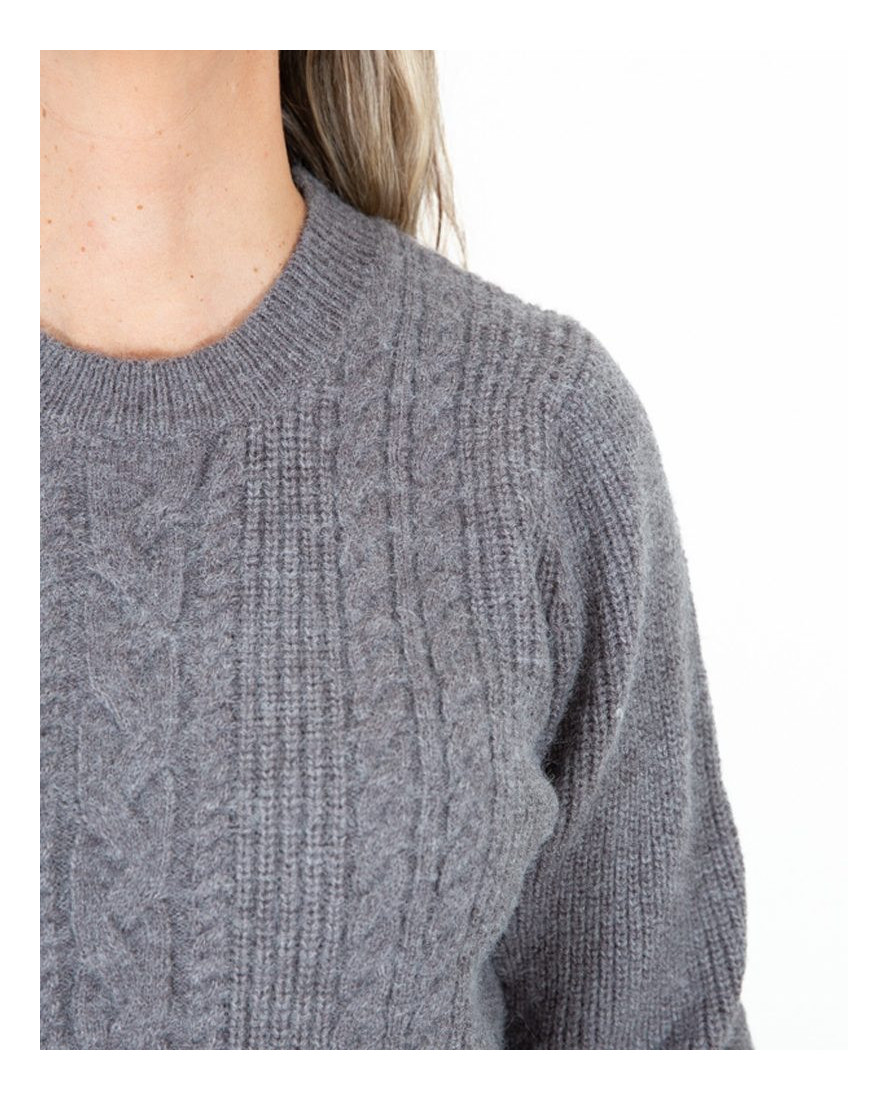 Jersey Trenzas Gris