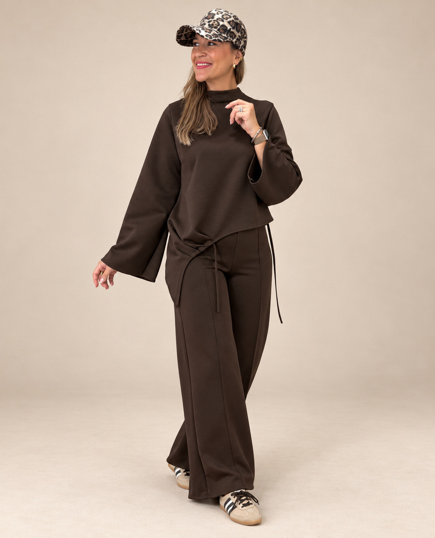 Conjunto Meira Chocolate
