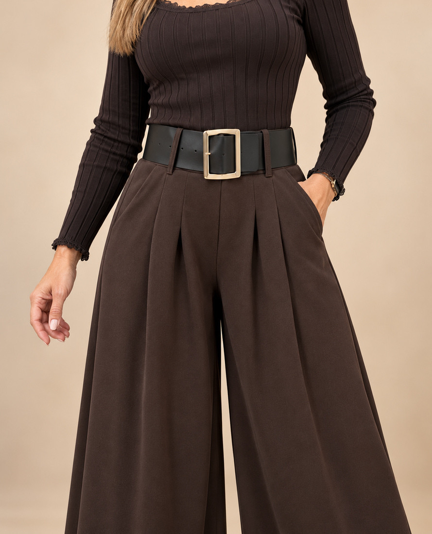 Pantalon Amara Chocolate