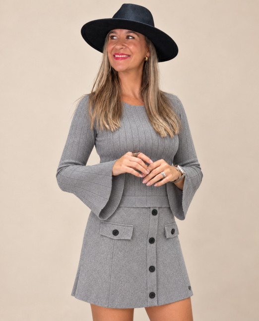 Jersey Elina Gris