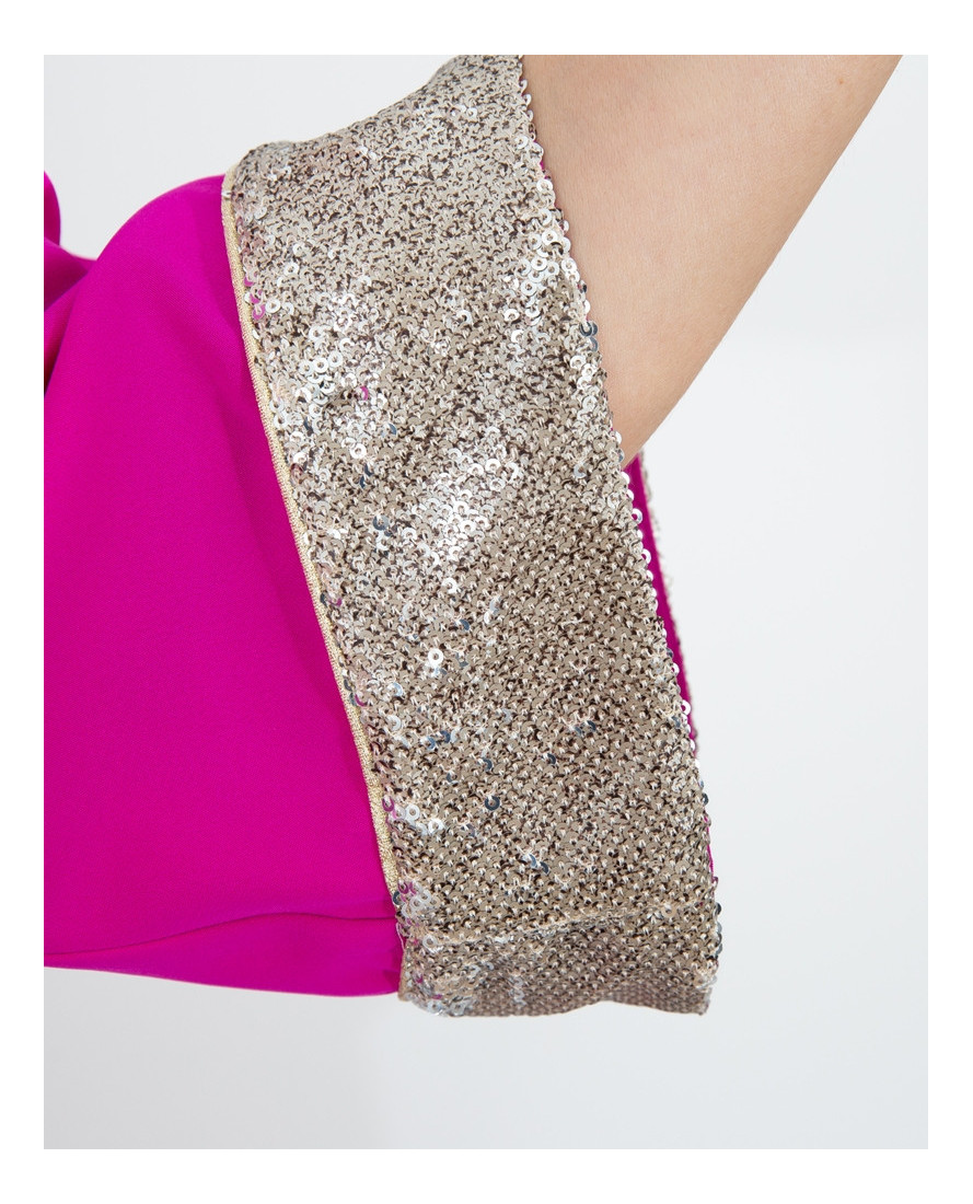 Kimono Traje Top Frambuesa