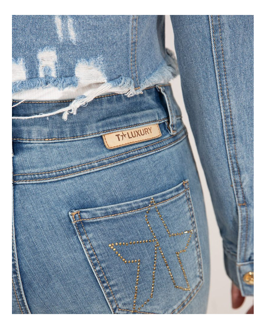 Pantalon Blue Trash&Luxury