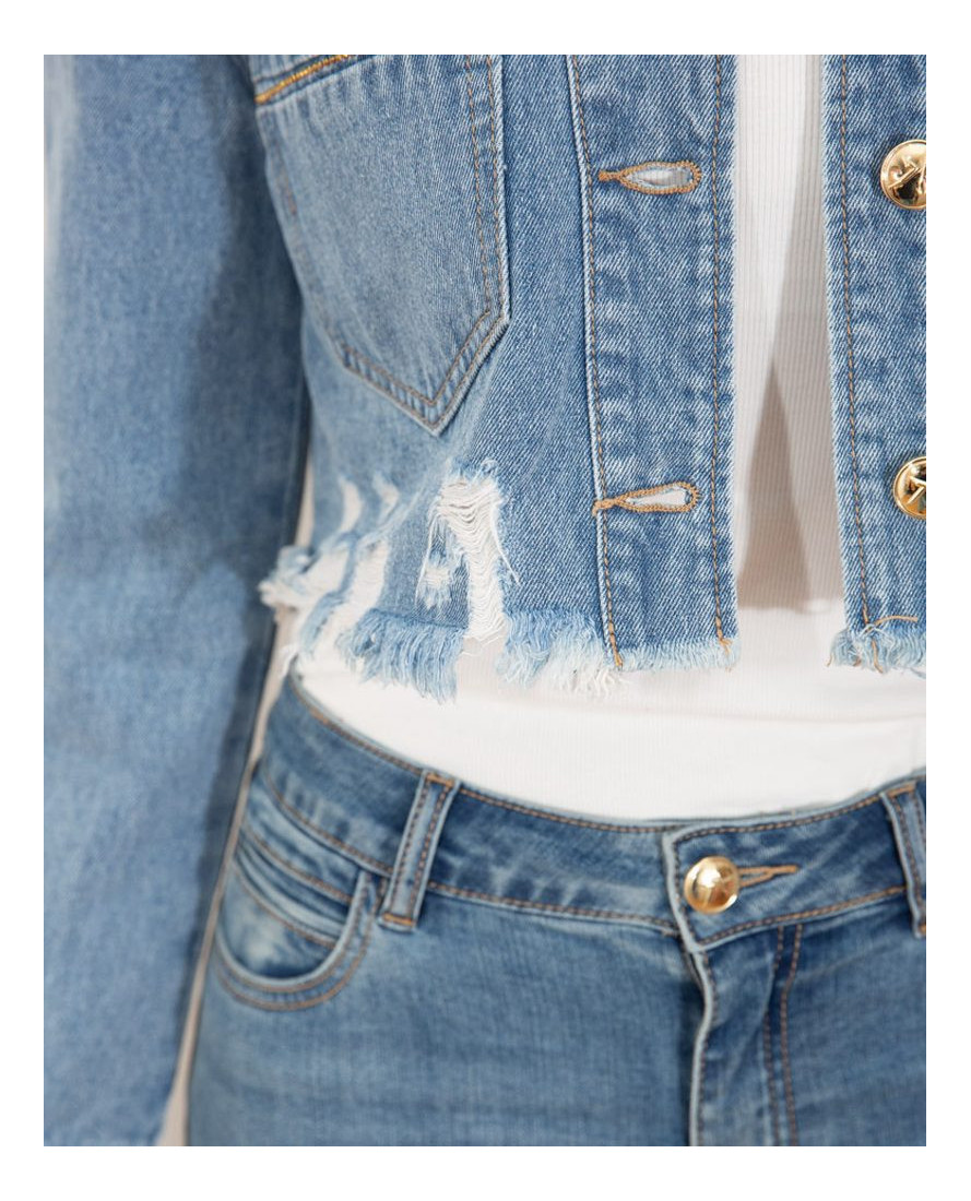Pantalon Blue Trash&Luxury