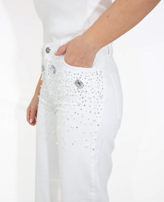 Pantalon White Trash&Luxury