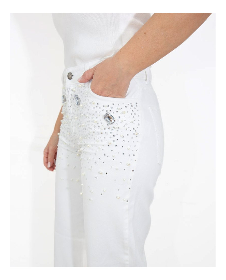 Pantalon White Trash&Luxury