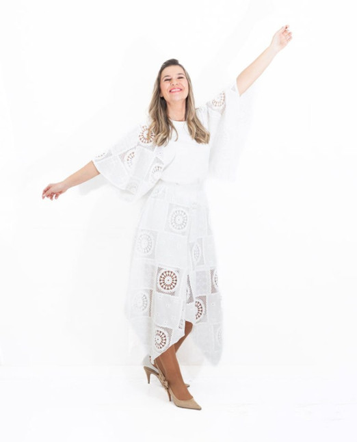 Falda White BSB
