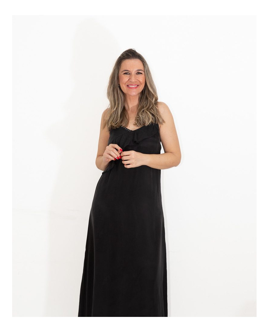 Vestido Elisa Negro BSB