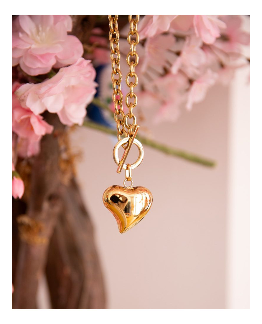 Collar Heart Gold