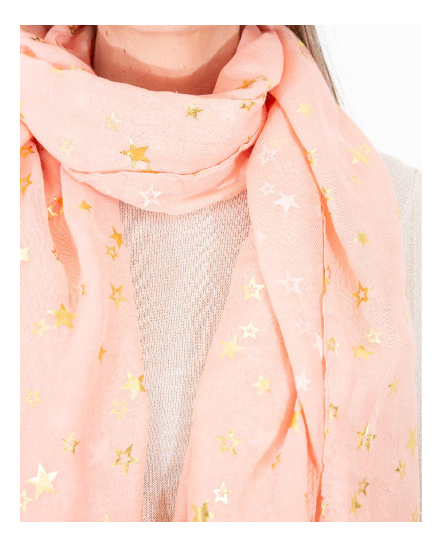 Pañuelo Star Salmon