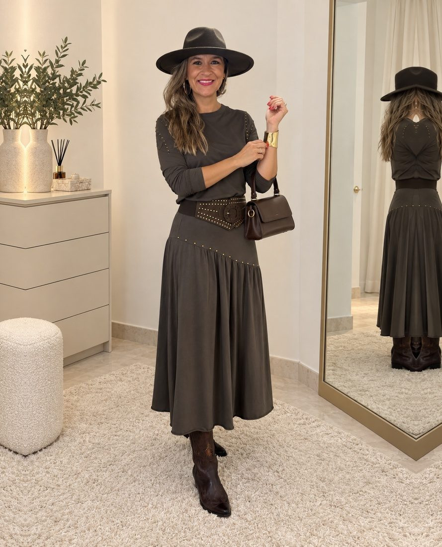 Conjunto Siena Marron