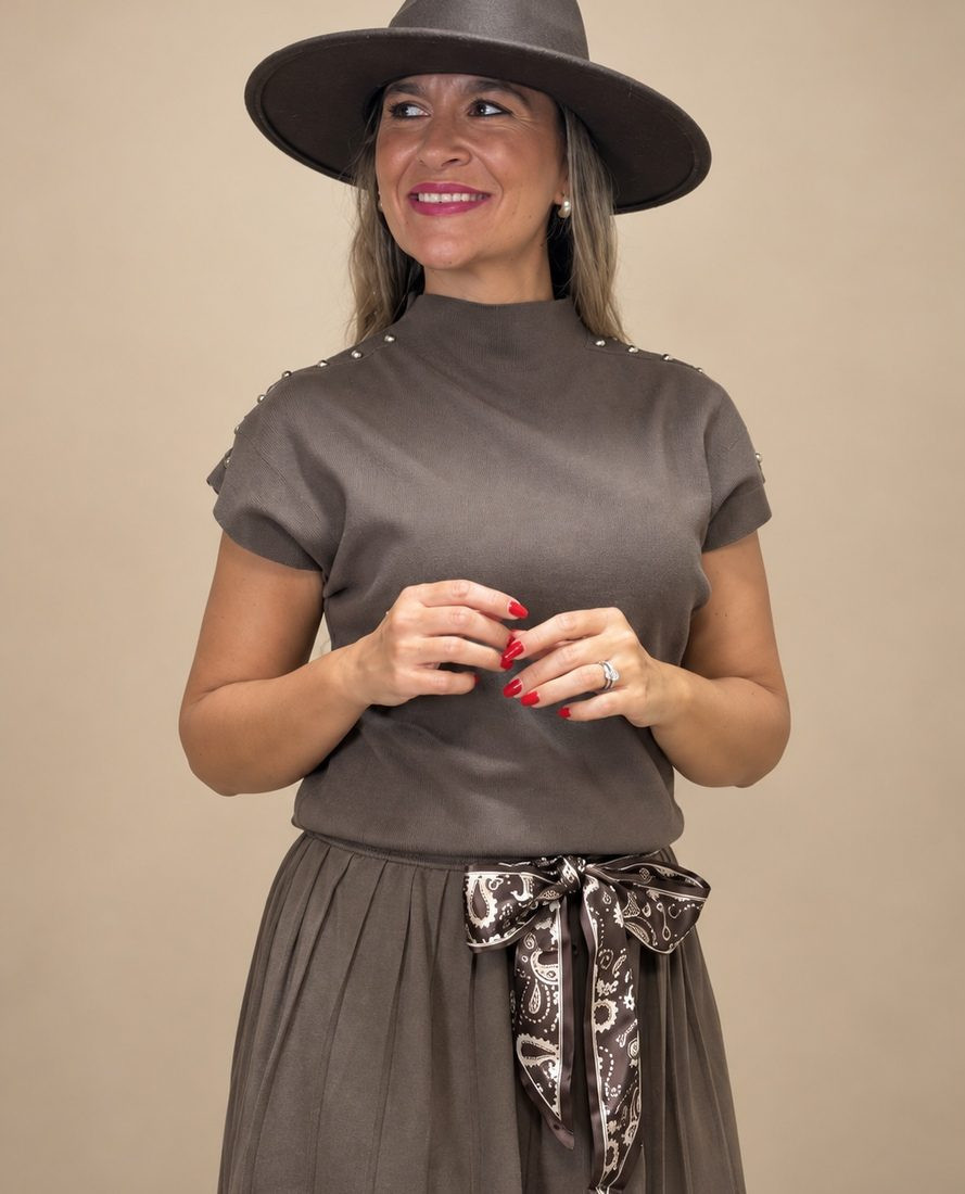 Conjunto Bruma Marron